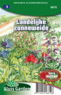 Rustieke of landelijke zonneweide